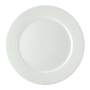 牛排盘白瓷盘陶瓷盘子圆形西餐盘家商用菜盘碟子浅盘平盘菜碟骨碟