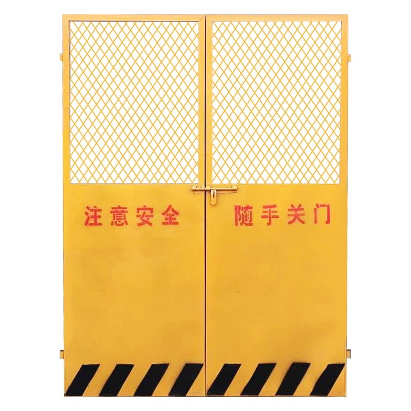 建筑工地楼层施工电梯防护门