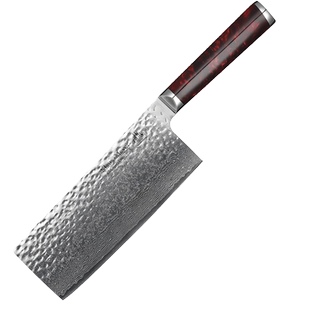 克劳斯梅格厨房用品四季春之刃大马士革切片厨师水果刀轻巧耐用