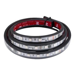 货车24V伏专用中网灯流光跑马灯七彩爆闪遮阳板挡灯游侠灯改装饰