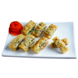 正德和葱花肉丽水山耕特产美食小吃早餐酒店乡厨私房菜油炸葱包烩