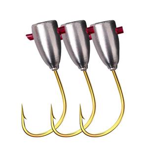 伊势尼金海夕朝天钩丸世鲫鱼钩金袖铅头钩传统钓鱼勾进口散装渔具