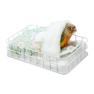 鹦鹉睡床睡窝铁窝站台鸟窝玄凤小太阳牡丹冬季沙发床鸟床鸟笼用品