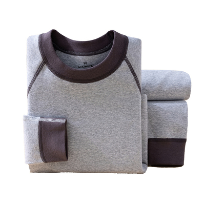 纯棉儿童秋衣秋裤男童女童家居服