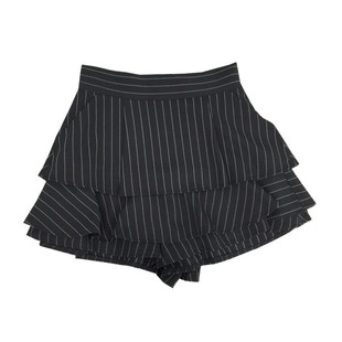 黑色蛋糕裙女夏季2025年新款芭蓬蓬半身裙小个子高腰a字短裙裤裙