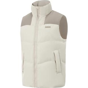 李宁反伍BADFIVE羽绒马甲新款宽松百搭上衣冬季鸭绒运动服马夹男