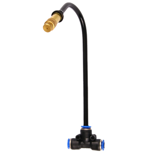 浇花器配件万向喷头水管4㎜管子可调滴箭快插三通滴灌浇水接头