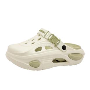 包头拖鞋男夏季外穿防滑厚底增高踩屎感洞洞鞋两用大码46沙滩凉鞋