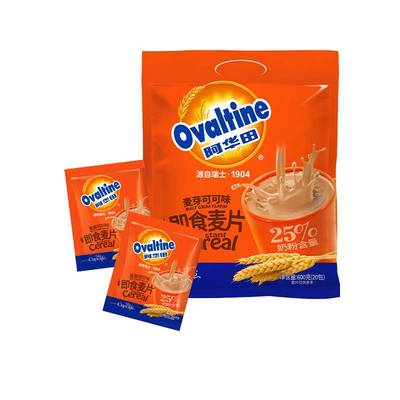 今治阿华田即食营养麦片今治