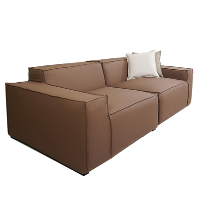 生态皮轻奢高级感豆腐块沙发套罩