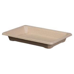 一次性寿司盒可降解纸浆环保2号3号加厚寿司专用打包盒网红款餐盒