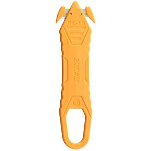 日本进口OLFA安全开箱美工刀SK-15便携式切割刀工业家用快递拆包裹物流切割利器割膜刀具裁纸刀隐藏式刀片