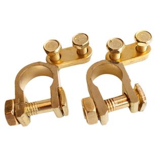 汽车蓄电池电瓶卡子加厚纯铜桩头接线端子断电夹头电瓶柱接头夹子