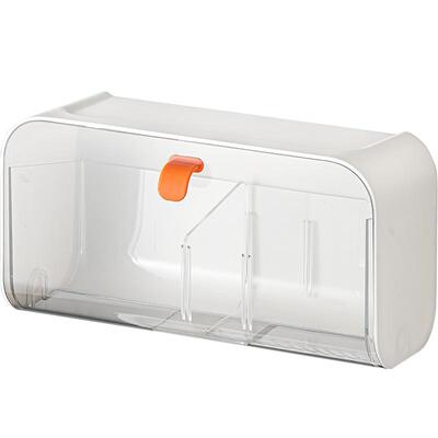 纳川厕所卫生间翻盖姨妈巾收纳盒