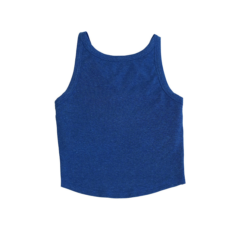 FLYOGA飞蓝瑜伽服汉麻健身服普拉提带胸垫女士夏外穿运动背心上衣