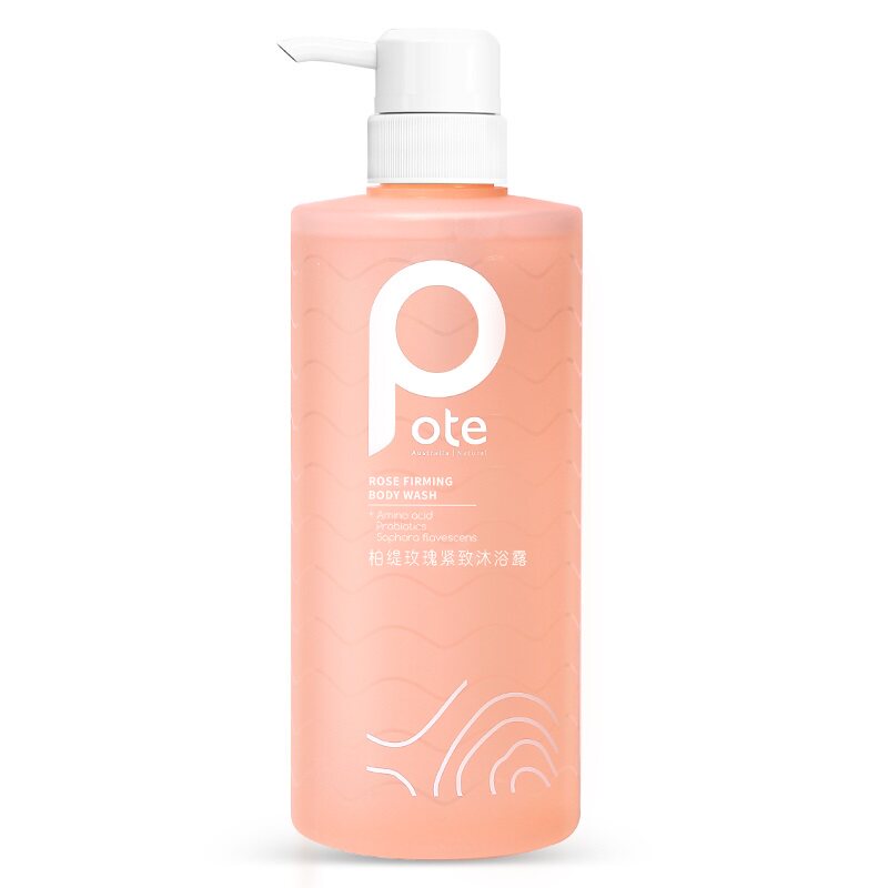 POTE柏缇玫瑰紧致沐留香沐浴露