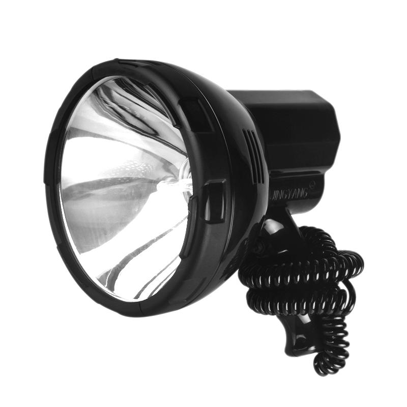 户外超亮船用疝气远程外接12V电瓶车载HID聚光远射氙气手持探照灯