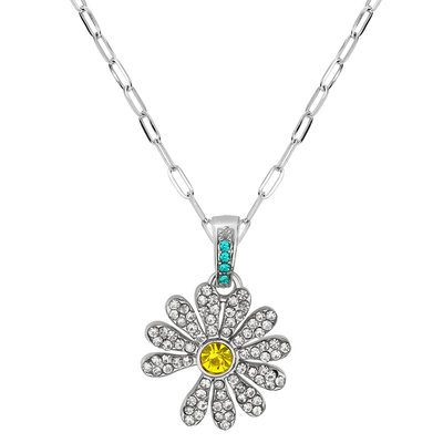 权志龙PMO联名雏菊向日葵项链