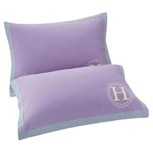 天阳水晶棉枕套纯棉一对装四层纱布信封式单人男女家用枕头枕芯套