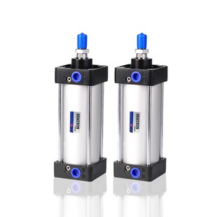 AKS艾克斯标准气缸SC32X25X50X75X100X150X200X300X500可定做带磁