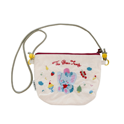 可斜挎刺绣收纳包化妆包可爱童趣