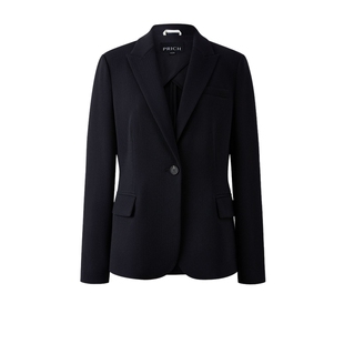PRICH醋酸简约高智感正肩收腰西装秋季新款职场通勤外套女