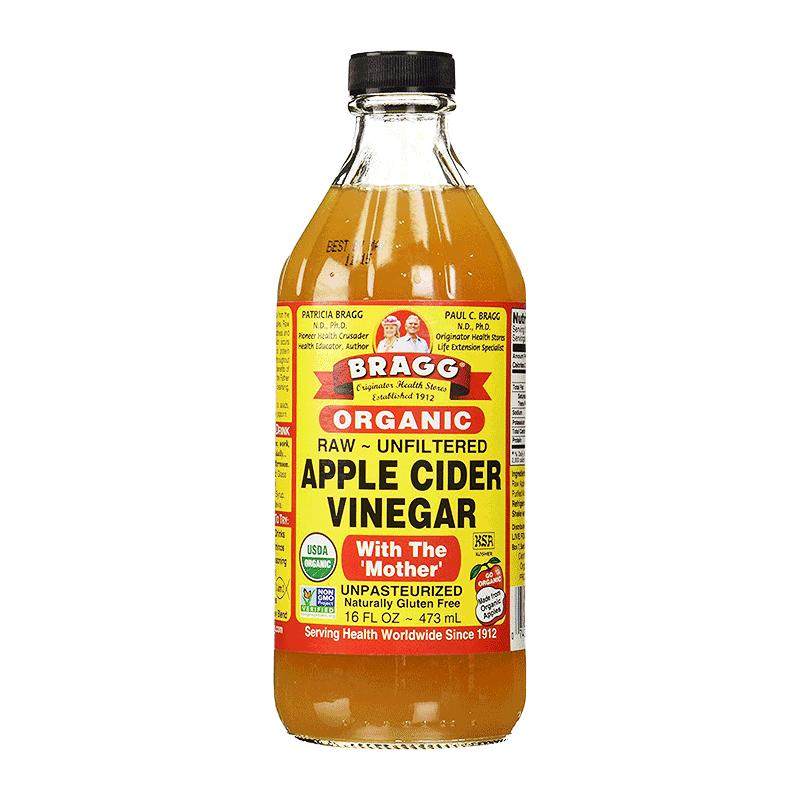 美国进口Bragg浓浆纯苹果醋无糖型果味果醋0糖0脂肪0卡473ml