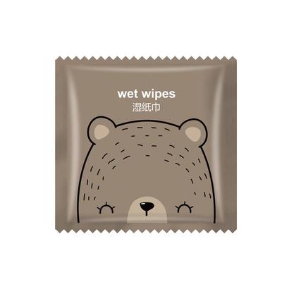 迷你湿巾独立小包装餐饮外卖网吧