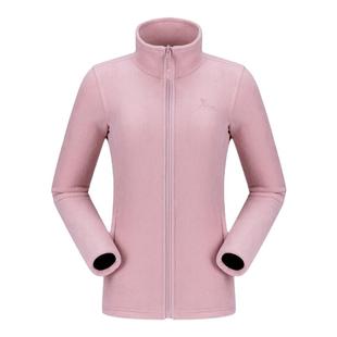 骆驼户外抓绒衣女摇粒绒外套冲锋衣内胆秋冬加绒保暖徒步登山服男