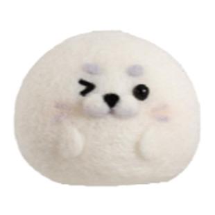 羊毛毡戳戳乐diy材料包手工制作送礼物玩偶挂件鲸鱼萨卡班甲鱼