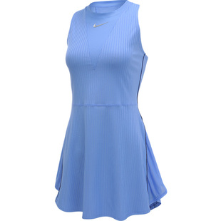 Nike网球连衣裙女 耐克25年美网萨巴伦卡同款圆领背心无袖网球服