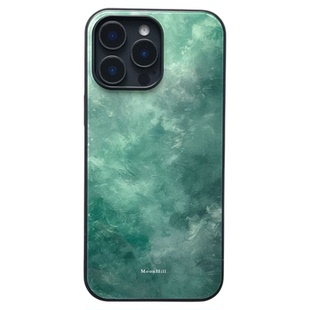 《空青云梦》山月集新中式适用于iphone16promax苹果15/14pro华为小米安卓防滑全包玻璃原创国风高级感手机壳