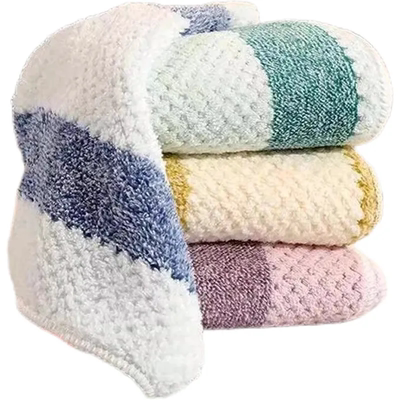 不掉毛洗碗抹布加厚珊瑚绒抹布洗碗布强吸水去污不沾油百洁布家用