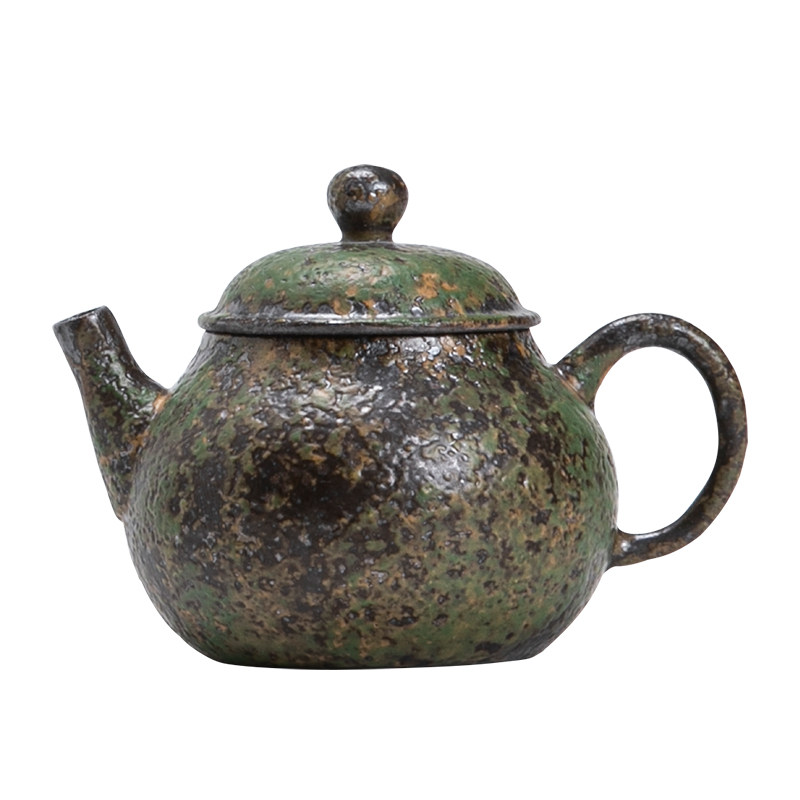 粗陶小茶壶复古茶水壶个人单壶