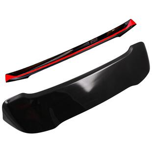 适用于08-25款丰田兰德酷路泽尾翼改装陆巡LC200专用定风翼中尾翼