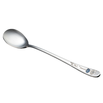 韩国进口316不锈钢勺子长柄