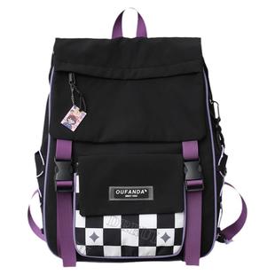 书包女jk制服韩版日系小清新高中大学生双肩包大容量初中生背包潮