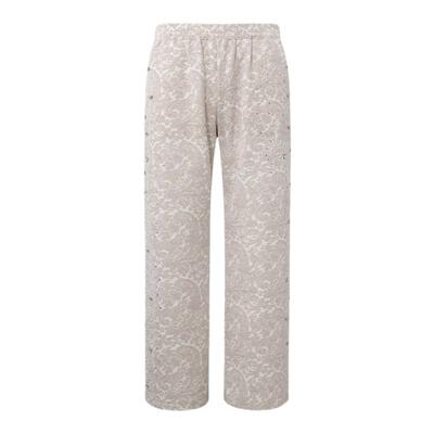 BIRTH OF ROYAL CHILD.BORC 【丁程鑫同款】腰果花珍珠运动裤男