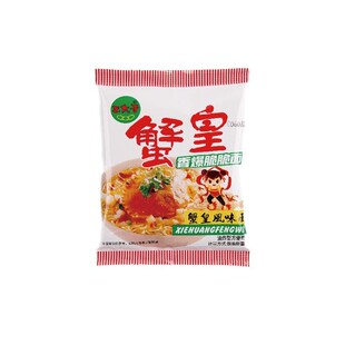 三太子蟹黄面干脆面整箱装干吃面方便面零食小吃蟹黄味好吃解馋
