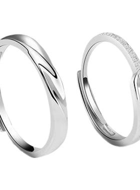 YFANXI情侣款鲁伯特对戒圣诞礼物