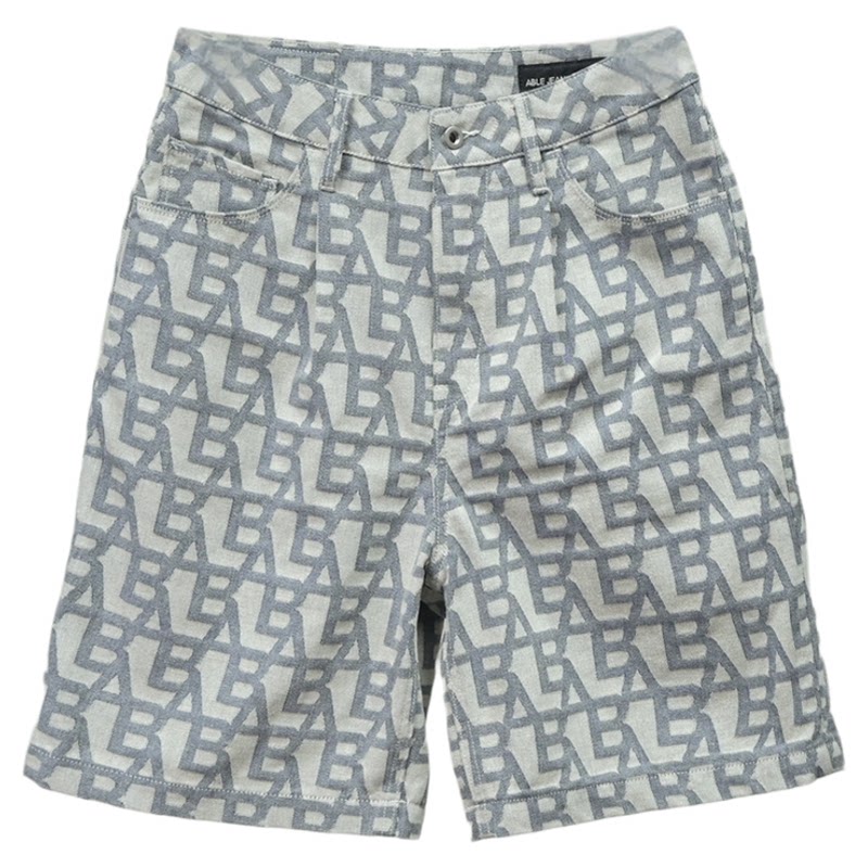 ABLE,JEANS牛仔裤夏时尚五分裤