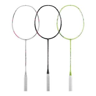 李宁羽毛球拍雷霆小钢炮超轻全碳素球拍官方旗舰正品进攻型小80