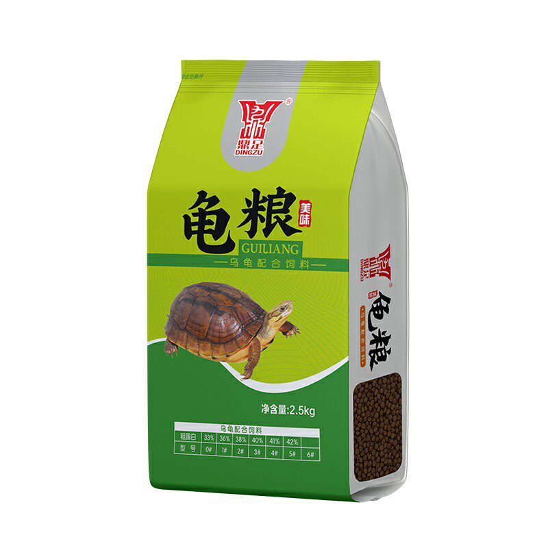 巴西乌龟饲料鼎足高蛋白