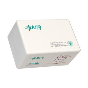 布相同抽纸600张抽纸6层加大加厚餐巾纸家用整箱批发面巾纸宿舍用