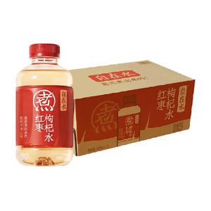 元气森林自在水0糖0脂红枣枸杞水500ml*15瓶