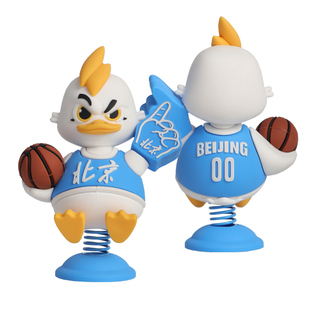 【官方正版】北京首钢俱乐部 | 霹雳鸭摆件车内装饰挂件球迷周边