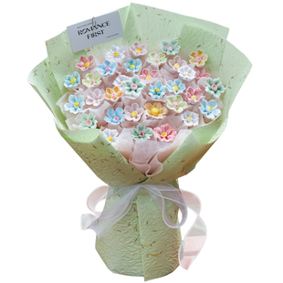 景德镇手工陶瓷花束成品成人礼18岁生日送女闺蜜创意实用小众礼物