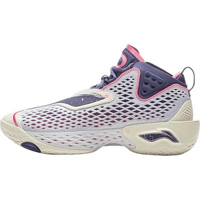 李宁反伍5中帮实战男篮球鞋