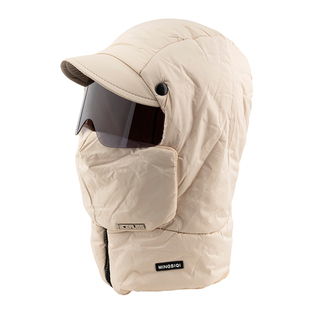 儿童防寒帽子冬季保暖男孩女孩防风抗寒头套骑车不漏风东北雷锋帽