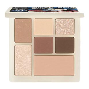 juduo橘朵眼影盘七巧板七色玩趣28烟木奶茶色大地色系烟熏26原木